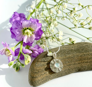 Aquamarine pendant